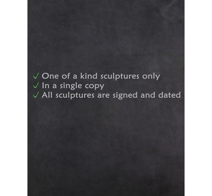 Fantasy butterfly. One Of A Kind creation made of air clay