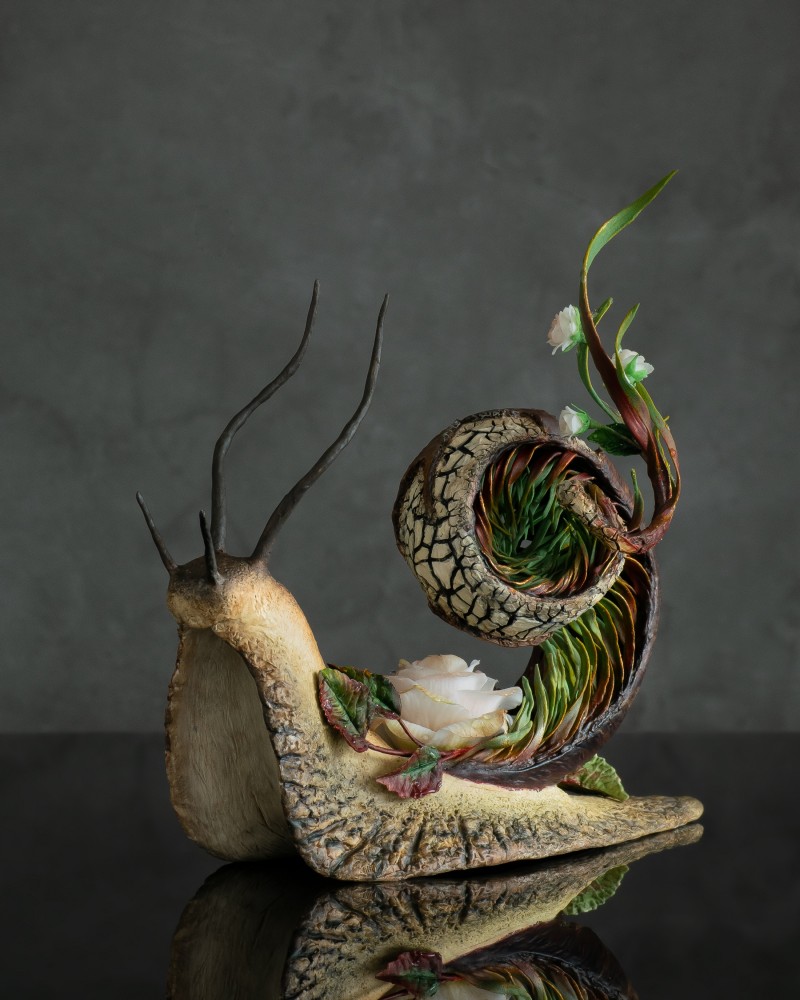 Snail sculpture