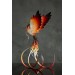 Handmade Phoenix statue bird. Fire bird