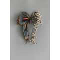 Butterfly sculpture . Handmade from air-dry clay. 